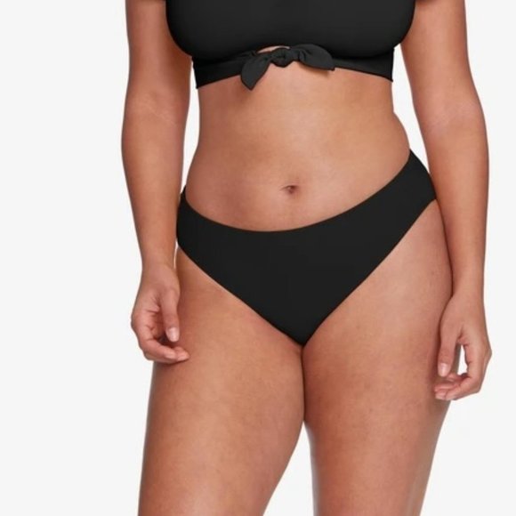 NWOT Robin Piccone Ava High Waist Bikini Bottom - Picture 2 of 8